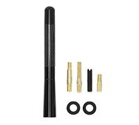 Car Radio Aerial Antenna Topper Black Short Car Stereo FM AM Antenna Small Short Car Aerial 4.7inch Universal Car Roof Radio Antenna Decoration Replacement for Mini Cooper S JCW R55 R56 R57 R60