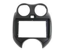 Car Radio Android MP5 Player Frame 2 Din Head Unit Fascia Stereo Dash Cover For Nissan For Micra For March K13 2010-2013 KLAUER(Frame)