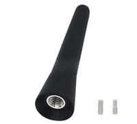Car Radio Antenna, 2.5 Inch Short Car Antenna Replacement Roof Mount with Screw Adapter