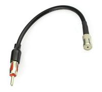 Car Radio Antenna Adapter ISO To DIN Cable For FM AM Audio Converter For Stereo Head For DAB Exterior Part