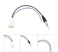 Car Radio Antenna Wire Harness Female Adapter Connector Cable 12V DC for Toyota Compatible with Aftermarket Stereo Radio Systems