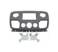 Car Radio Bezel Double DIN/2-DIN Mounting Frame Grey For Renault Master 3 FV