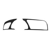 Car Radio Bezel Double DIN 2 Piece RHD/LHD Car Dashboard Instrument Panel Cover Trim Carbone Fiber ABS For A5 For RS5 For S5(Lhd)