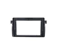Car Radio Bezel Double DIN 9 Inch For BMW For E46 1999-2005 Car Multimedia Radio Frame 2din Center Control Dashboard Mounting Bracket With CANBUS Cable(Matte black Frame)
