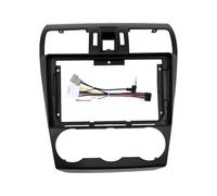 Car Radio Bezel Double DIN For SUBARU For FORESTER For IMPREZA XV For CROSSTREK For WRX 2013+ Stereo DVD Panel Dash Mount Kit Frame 9 Inch Radio Fascia(A-frame-cord)