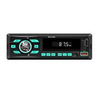 Car Radio Bluetooth Single DIN Car Stereo Audio, Car Audio with Dual Bluetooth and App Control,Supports FM/ MP3/SD/AUX/Dual USB/EQ/Quick Charge