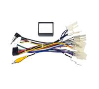 Car Radio Cable Adapter Android Head Unit Power Wire Harness Connector Raise CAN Bus Decoder TYC36 Compatible For Toyota Previa 2019