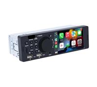 Car Radio CarPlay, 1 Din 4 Inch, Android-Auto, Bluetooth, Mirror Link, MP5 Player, USB TF Aux FM, Audio System Head Unit F7805C