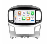 Car Radio Carplay Screen for Hyundai H1 2015-2018 with Bluetooth Hands-Free Calling, Gps Navigation, Intercom Function, Data Reading, 4 Core 1G+16G