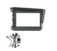 CAR Radio Dash Frame For Civic 9 FB FK FD LHD 2011-2015 Double Din 9'' Car GPS DVD Video Player Dash Kit Car Radio Fascia Panel