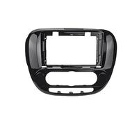 CAR Radio Dash Frame For Kia For Soul 2 PS 2013-2019 9 Inch 2 Din Auto Stereo Dash Fascia Trim Bezel Faceplate Kit Car Radio Fascia Panel(Frame LOW-END)