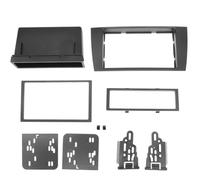 Car Radio Fascia 2 Din Car Radio Fascia Panel Frame Kit For JAGUAR X-type 2002-2008 S-type 2003-2008 With Pocket Accessories Radio Bezel