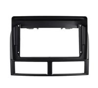 Car Radio Fascia Compatible with Grand Cherokee 1998-2005 DVD Stereo Frame Plate Adapter Mounting Dash Installation Bezel Trim Kit Navigation frame