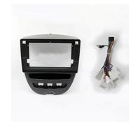 Car Radio Fascia For Citroen C1 2005-2014 | 10.1 Inch 2Din Car Radio Frame Fascia Dash DVD Panel(Frame cable)
