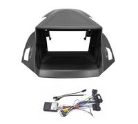 Car Radio Fascia For ESCAPE Kuga 2013-2019 2 Din Car Audio 9 INCH Dash Android Mp5 Panel Frame Kit Car Stereo Audio Fascia Frame(Frame an canbus)