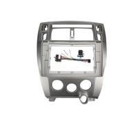 Car Radio Fascia For HYUNDAI For TUCSON 2006-2013 Radio Player Car Fascia Panel DVD Dash Kit Install Adapter Console Frame Bezel Trim(Frame-Manual-Cable)