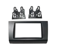 Car Radio Fascia Frame For Suzuki For Swift 2005-2010 Double 2 Din Car CD DVD Stereo Panel Dash Trim Reftting Kit Frame Facia Bezel Car In-Dash Mounting Frames