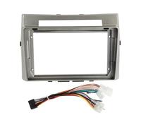 Car Radio Fascia Set 9-inch Multimedia Machine Bezel For Dashboard Mounting Panel Frame Cable Harness Fascia For Toyota For Verso 2004 2005-2009