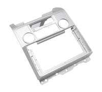Car Radio Fascia Stereo Audio DVD Player Dash Panel Frame 9 Inch 2 Din For Ford For Escape 2007-2012 Car Radio Frame(Silver)