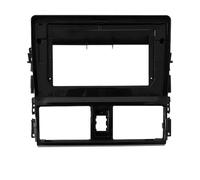 Car Radio Fascias Panel Decorative Frame Dash Mount Kit 9/10 Inch Big Screen 2Din DVD Player Panel, For Yaris, For Vios 2013 2014 2015 2016