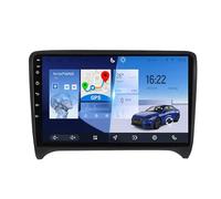 Car Radio for Audi TT 2006-2014, 9 inch Android 15 Touch Screen Double DIN Car Stereo, Carplay/Android Auto/EQ Audio/SWC/Bluetooth/FM SWC/Backup Camera(H5 8G+128G)