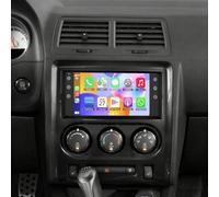 Car Radio for Dodge Challenger 2008-2014 Double Din 7" IPS Touchscreen Head Unit for Dodge Challenger Stereo w/Carplay Android Auto GPS/Bluetooth/DSP/Mirror Link/WiFi/FM/RDS/Backup Camera/SWC