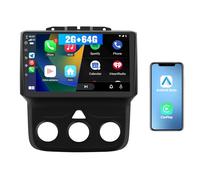 Car Radio for Dodge Ram 2013-2019 1500 2500 3500, 9 Inch Android 13 Radio, 2GB+64GB Wireless CarPlay and Android Car/GPS/FM/WiFi/USB/SWC (Only with AC Manual)