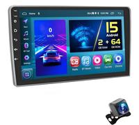 Car Radio for F-iat 500L 2012-2017 Android 15 10'' Touch Screen with Wireless Carplay Android Auto Mirror Link Stereo FM/RDS 32 EQ DSP WiFi Bluetooth 5.0 GPS SWC USB Review Camera(Color:8CORE 4+32G)