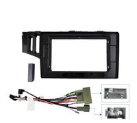 Car Radio Frame 2DIN 10.1 Inch Car Frame Fascia Adapter For Fit For Jazz 2014-2019 Android Radio Dash Fitting Panel Kit Car Radio Fascia