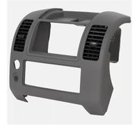 Car Radio Frame 68259-ZP16A Is Suitable For Nissan For Frontier 2005-2020 Center Dashboard Control Console Dashboard Cover Baffle Front Panel Frame(Black Frame)