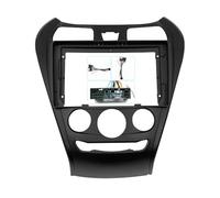 Car Radio Frame 9" 2 Din Android Head Unit Car Radio Frame Kit For HYUNDAI For EON 2011-2014+ Auto Stereo Dash Fascia Trim Bezel Faceplate Front Panel Frame(Frame+cable)