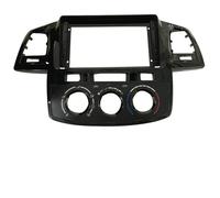 Car Radio Frame Car DVD Frame 9 Inch Double Din Fascias Panel Dashboard Stereo For Toyota For Fortuner For Hilux 2005-2014(Frame-2007-14 MT-A)