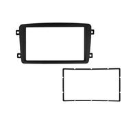 Car Radio Frame Car Radio Fascia DVD Player Panel Stereo Dash Frame 2-Din For CLK-classes W209 2002-2006
