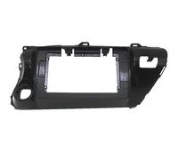Car Radio Frame Car Radio Frame Stereo Install Dash Panel Fascia Trim Bezel 2Din Head Unit For TOYOTA For Hilux 2015-2018 FHCBUTAE(LHD,9 inch)