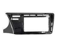Car Radio Frame For CITY 2014-2019 (9INCH) Car Radio Fascias Android GPS MP5 Stereo Player 2 Din Head Unit Panel Dash Frame Installation Tri Dashboard Frame