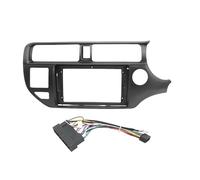 Car Radio Frame For KIA For RIO For K3 2012-2015 2 DIN Radio Dash Frame 9 Inch Stereo Mount Panel FHCBUTAE(Right cord)