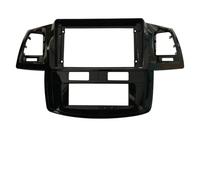 Car Radio Frame For Toyota For Fortuner For Hilux 2005-2014 Double Din Fascias Panel Dashboard Stereo Car DVD Frame 9 Inch(Frame-2005-06 AT)