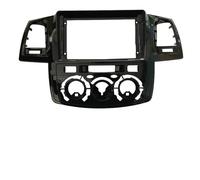 Car Radio Frame For Toyota For Fortuner For Hilux 2005-2014 Double Din Fascias Panel Dashboard Stereo Car DVD Frame 9 Inch(Frame-2005-06 MT)