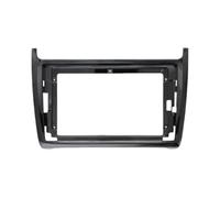 Car Radio Frame For VW For Polo 2011-2016 9 Inch Radio Fascia Stereo Player Install Panel Audio Frame Cover FHCBUTAE(Frame B)