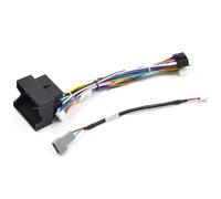 Car Radio Frame Installation Kit 16 Pin To Wiring Harness CANBUS Decoder Box Car Quad To Lock Cable Adapter For Peugeot 2008 3008 308 307