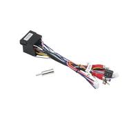 Car Radio Frame Installation Kit 16pin For Fiat For Doblo 500L For Bravo 2008-2014 Wiring Harness Adapter Canbus Box Decoder Android Radio Power Cable(Only Cable)