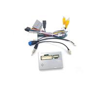 Car Radio Frame Installation Kit 16Pin For Fiat For Freemont For Leap 2012-2014 Car Stereo Wire Harness Adapter Decoder Android Power Cable With Canbus Box