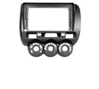 Car Radio Frame Installation Kit 9 Inch Car Frame Fascia Adapter Android Radio Dash Fitting Panel Kit LHD And RHD For City For Fit For Jazz 2002-2007(9inch RHD)