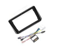 Car Radio Frame Installation Kit 9INCH Car Radio Android MP5 Player Stereo Casing Frame 2Din Head Unit Fascia Dash Panel For Dodge For Caravan 2014+
