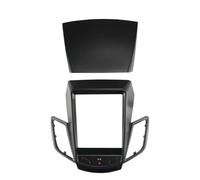 Car Radio Frame Installation Kit Car Interior Front Dash Center Facia Cable Canbus 9.7" Vertical Screen Auto Stereo Frame Kit For Fiesta MK7 2009-2017