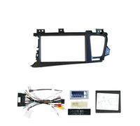 Car Radio Frame Installation Kit Car Radio Fascia Frame For Kia K5 For OPTIMA 2011 2012 2013 2014 2015 9Inch Panel Wire Harness Power Cable Adapter（LHD RHD）