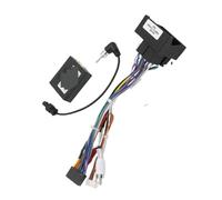 Car Radio Frame Installation Kit For A3 8P 2008-2012 9 Inch 2DIN Car Radio Fascia Frame Wiring Harness Adapter With CAN Bus Decoder Android Multimedia(A cable canbus)