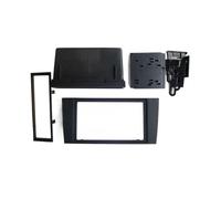 Car Radio Frame Installation Kit For A4 2000 2001 2002 2003 2004 Dash Panel Face Plate Bezel Trim Mount Kit 2Din Car Stero CD/DVD Radio Frame