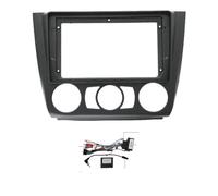 Car Radio Frame Installation Kit For BMW 1 Series E81 E82 E87 E88 2008-2012 Car Radio Fascias Dash Frame 2 Din Panel DVD Gps Mp5 Android Player(Manual canbus)
