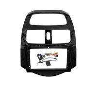 Car Radio Frame Installation Kit For Chevrolet For Spark For DAEWOO Matiz Creative M300 2009-2016 9 Inch Radio Fascias(Black uv-canbus)